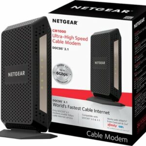 NETGEAR - Nighthawk DOCSIS 3.1 Cable Modem - Black