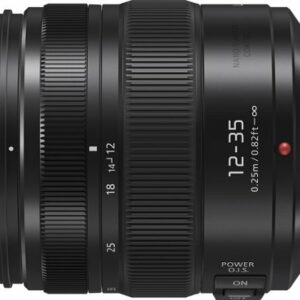 Panasonic - LUMIX G 12-35mm f/2.8 II ASPH. Wide Zoom Lens for Mirrorless Micro Four Thirds Compatible Cameras - H-HSA12035 - Black