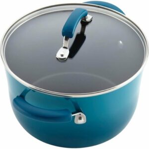 Rachael Ray - 14-Piece Cookware Set - Marine Blue