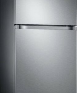 Samsung - 17.6 cu. ft. Top-Freezer Refrigerator with FlexZone - Stainless Steel