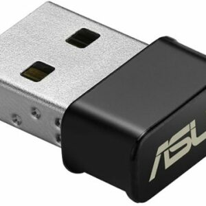 ASUS - Dual-Band AC1200 USB Network Adapter - Black