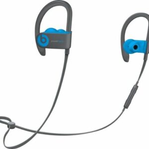 Beats - Geek Squad Certified Refurbished Powerbeats³ Wireless - Flash Blue