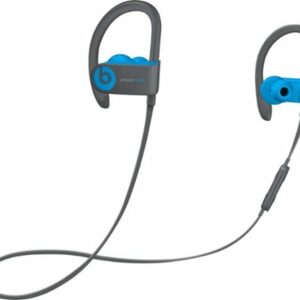 Beats - Geek Squad Certified Refurbished Powerbeats³ Wireless - Flash Blue