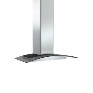 Zephyr - Ravenna 30 in. 600 CFM Wall Mount Range Hood with LED Light in Stainless Steel with Gray Glass Canopy - Silver