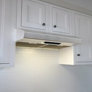 Zephyr - Breeze II 36 in. 400 CFM Under Cabinet Range Hood with LED Light in Stainless Steel - Stainless Steel