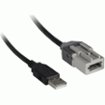 AXXESS - USB Adaptor for Select 2010-2023 Hyundai Elantra Optima Sonata Santa Fe Soul Forte Tucson - Black