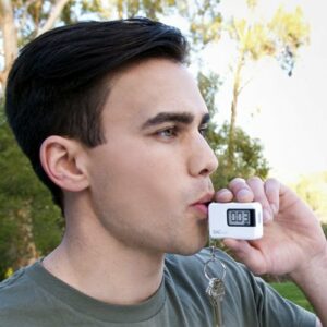 BACtrack - Go Keychain Breathalyzer - White