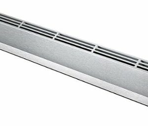 4" Low Back for Bosch HEI8054U Slide-In Electric Ranges - Silver