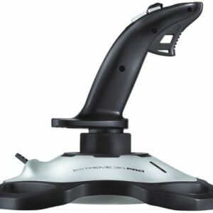 Logitech - Extreme 3D Pro Gaming Joystick - Silver/Black