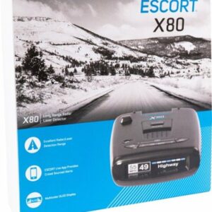 Escort - X80 Radar Detector - Black