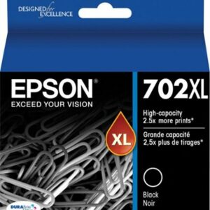 Epson - 702XL High-Yield Ink Cartridge - Black