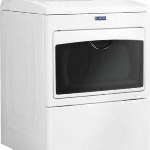 Maytag - 7.4 Cu. Ft. 9-Cycle Electric Dryer - White