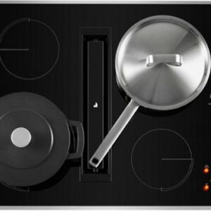 JennAir - JX3 Euro-Style 30" Built-In Electric Cooktop - Black/Stainless