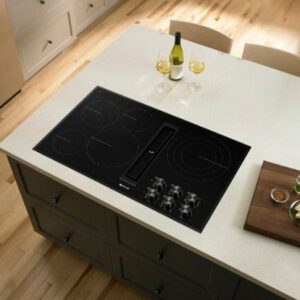 JennAir - JX3 Euro-Style 36" Built-In Electric Cooktop - Black