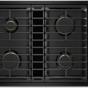 JennAir - 30" Built-In Gas Cooktop - Black