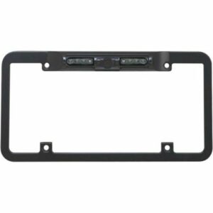 BOYO - Night Vision Full Frame License Plate Camera - Black