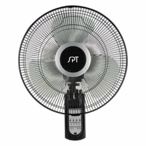 Sunpentown - 16" Wall Mount Fan - Black