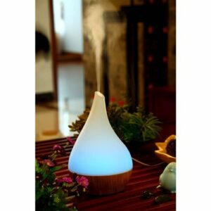 SPT - Ultrasonic Essential Oil Diffuser - White / Bamboo