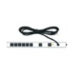 Middle Atlantic - Essex 8-Outlet Power Strip - Silver