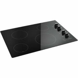 Amana - 30" Built-In Electric Cooktop - Black