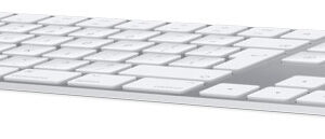 Apple - Magic Keyboard with Numeric Keypad - Silver/White