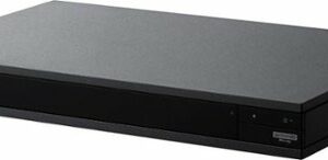 Sony - Geek Squad Certified Refurbished UBP-X800 - Streaming 4K Ultra HD 3D Hi-Res Audio Wi-Fi Built-In Blu-ray - Black