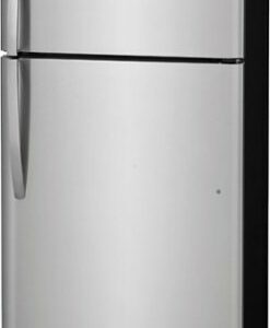 Frigidaire - 18 Cu. Ft. Top-Freezer Refrigerator - Stainless Steel