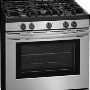 Frigidaire - Self-Cleaning Freestanding Gas Range - Stainless Steel