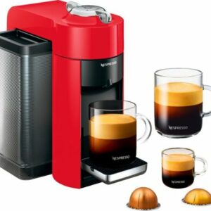 De'Longhi - Nespresso Vertuo Coffee and Espresso Maker - Shiny Red