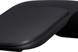 Microsoft - Surface Arc Wireless BlueTrack Ambidextrous Mouse - Black