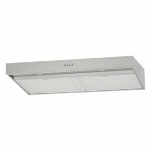 Whirlpool - 36" Convertible Range Hood - Stainless Steel