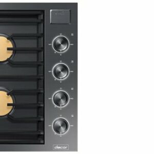 Dacor - Contemporary 30" Built-In Gas Cooktop with 4 burners with SimmerSear, Liquid Propane Convertible - Stainless Steel