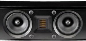 MartinLogan - Motion 4" 90-Watt Passive 2-Way Center-Channel Speaker - Gloss black