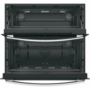 GE Profile - 30" Built-In Double Electric Convection Wall Oven - Stainless Steel