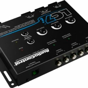 AudioControl - 6-Channel Active Line Output Converter with AccuBASS - Black