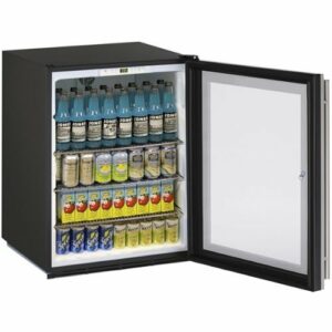 U-Line - ADA Series 5.4 Cu. Ft. Built-In Mini Fridge - Custom Panel Ready