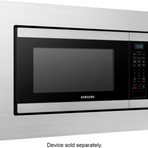 Samsung - 30" Trim Kit for MS19M8000AS Microwave - Stainless Steel