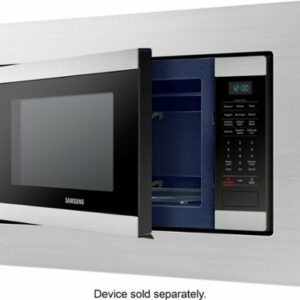 Samsung - 30" Trim Kit for MS19M8000AS Microwave - Stainless Steel