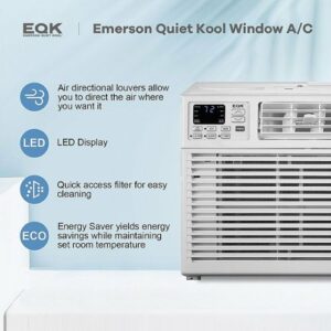 Emerson Quiet Kool - 350 Sq. Ft. Window Air Conditioner - White