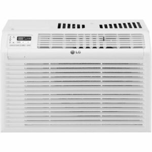 LG - 6,000 BTU 115V Window Air Conditioner with Remote Control - White