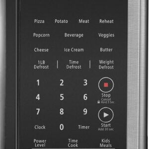 Insignia™ - 1.6 Cu. Ft. Over-the-Range Microwave - Stainless Steel