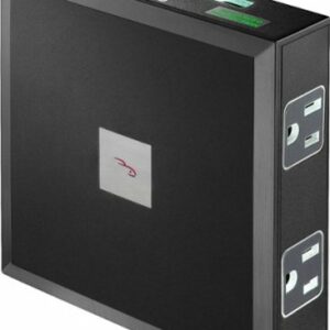 Rocketfish™ - Premium 6 Outlet/4 USB Wall Tap 2880 Joules Surge Protector - Black