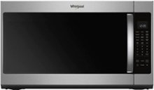 Whirlpool - 2.1 Cu. Ft. Over-the-Range Microwave with Sensor Cooking - Stainless Steel