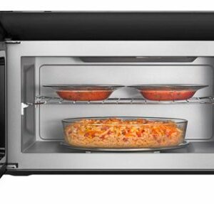 Whirlpool - 2.1 Cu. Ft. Over-the-Range Microwave with Sensor Cooking - Stainless Steel