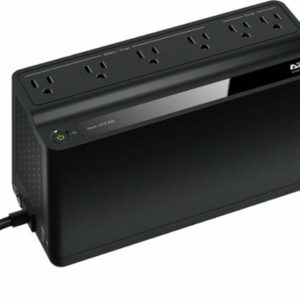 APC - Back-UPS, 6 Outlets, 425VA, 120V - Black