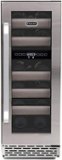 Whynter - Elite 17-Bottle Wine Refrigerator - Stainless Steel