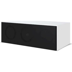 KEF - Cloth Grille for Q650c Center Channel Speaker - Black