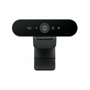 Logitech - Brio Ultra HD Pro 4096 x 2160 Business Webcam with RightLight 3 and Noise-Cancelling Dual Mics - Black