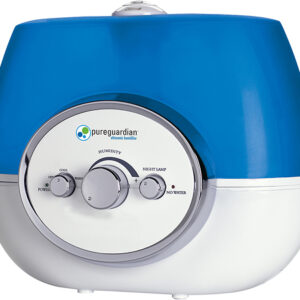 PureGuardian - 1.5 Gal. Ultrasonic Warm/Cool Mist Humidifier - Blue/White