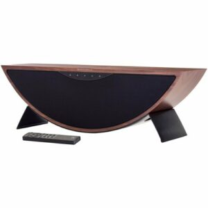 MartinLogan - Crescendo 7" 140W Powered Wireless 2-Way Speaker (Each) - Walnut